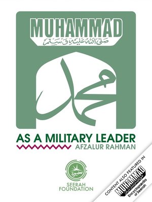 cover image of Muhammad as a Military Leader